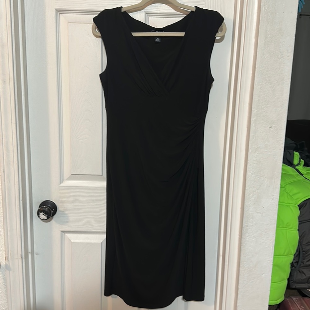 This beautiful black dress is a necessity for a night out on the town